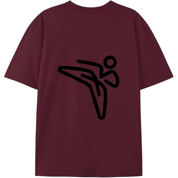 JPLILY Sport T-Shirt Short Sleeve, 100% Soft Cotton for Odor-Free & Warm, DTG Printing for HD, Fade-Resistant Image &Text, Personalized Gift for Men & Women