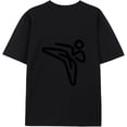 thumbnail image 1 of JPLILY T-Shirt Short Sleeve, 100% Soft Cotton for Odor-Free & Warm, DTG Printing for HD, Fade-Resistant Image &Text, Personalized Gift for Men & Women, 1 of 1
