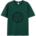thumbnail image 1 of JPLILY Volleyball Player T-Shirt Short Sleeve, 100% Soft Cotton for Odor-Free & Warm, DTG Printing for HD, Fade-Resistant Image &Text, Personalized Gift for Men & Women, 1 of 1