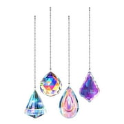 JPLZi 4 Pieces Ceiling Fan Hanging Decoration Pull Chain Extension Chain For Light Ceiling Light Fan