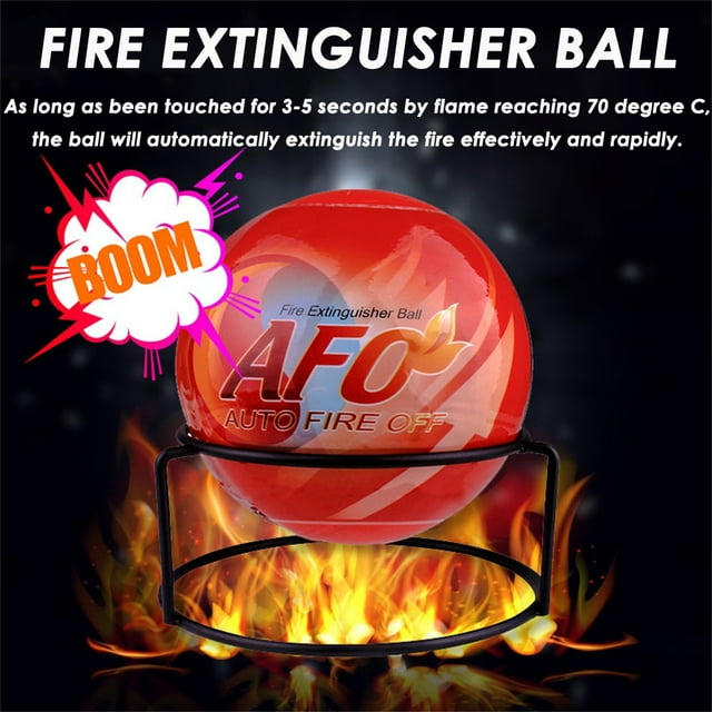 JPLZi Fire Extinguisher Ball AntiFireBall Stop Fire Loss Tool