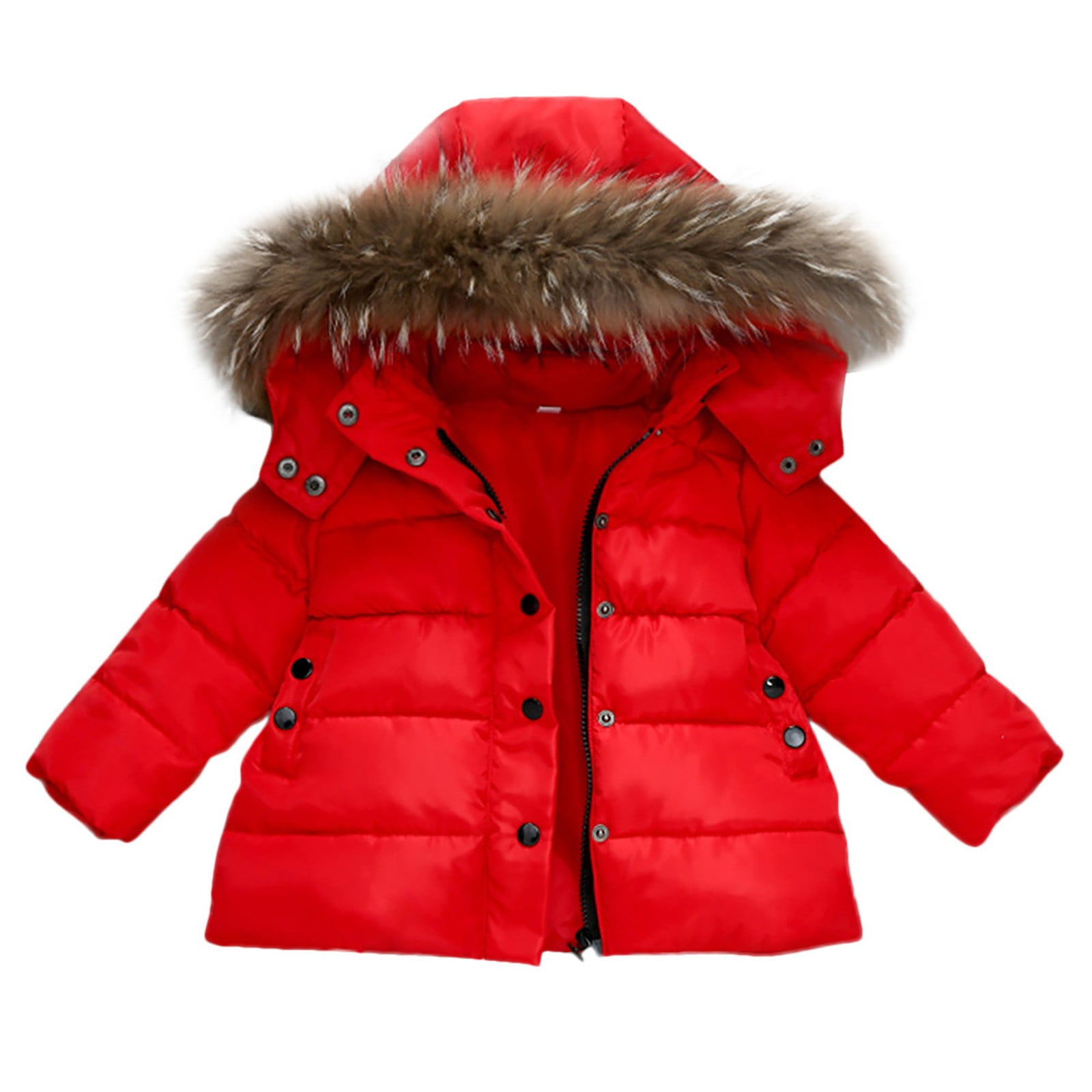 JPLZi Girls Boys Warm Baby Down Jacket Children Coat Boys Clothes