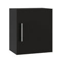 thumbnail image 1 of JPND 18" Wall Cabinet in Black, Kitchen Garage Laundry Wall Mounted Storage Cabinet with Adjustable Shelf and Soft Door, 1 of 10