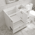 thumbnail image 1 of JPND 36" Free Standing Bathroom Vanity, White Storage Cabinet Vanity with Soft Close 4 Drawers and Doors (Sink Top & Knobs not Included), 1 of 7