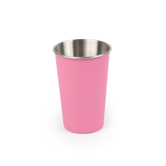 JPPlus 16oz Laser Engravable Pint Glass Blanks for Custom Engraving, UV-LED, or Heat Transfer. Lightweight and Durable. Perfect for Gifts, Events, or Branding (1, Pink)