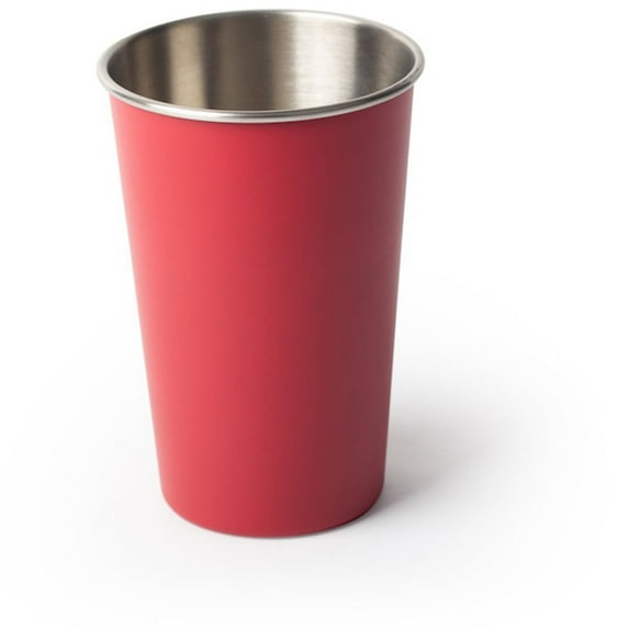 JPPlus 16oz Laser Engravable Pint Glass Blanks for Custom Engraving, UV-LED, or Heat Transfer. Lightweight and Durable. Perfect for Gifts, Events, or Branding (1, Red)