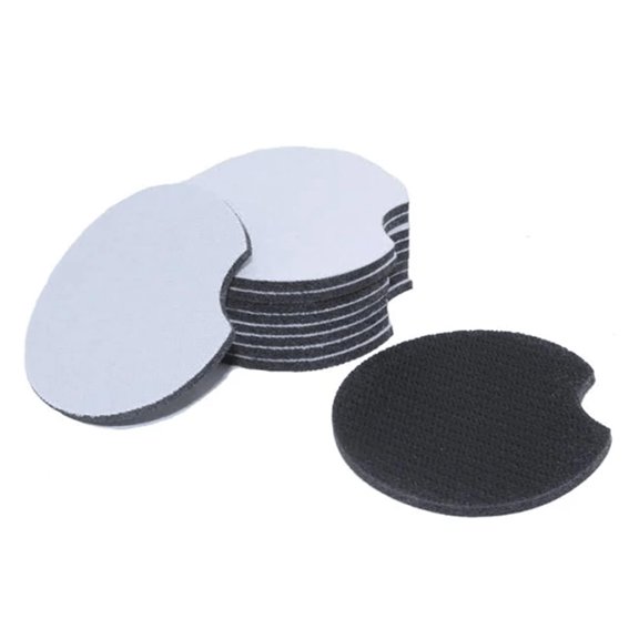 JPPlus Neoprene Car Coasters Sublimation Blanks. Durable, Customizable Coaster Blanks for Bulk Crafting, Personalization, & Promotions (10)
