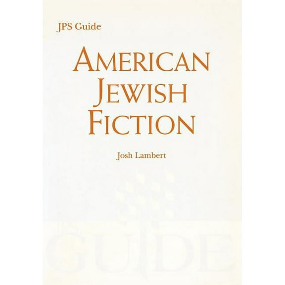 JPS Desk Reference American Jewish Fiction, (Paperback)
