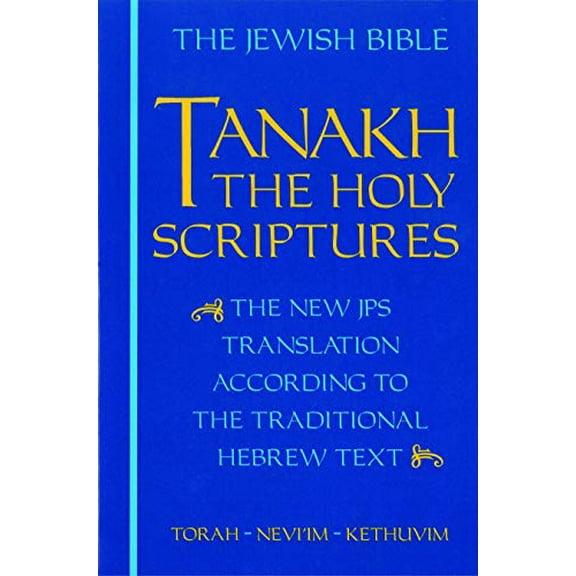 Pre-Owned JPS TANAKH: The Holy Scriptures (blue): The New JPS Translation according to the Traditional Hebrew Text