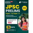 thumbnail image 1 of JPSC Prelims Exam (Paper I & II) Exam 2023 (English Edition) - 15 Full Length Mock Tests (1000 Solved Questions) with Fr, (Paperback), 1 of 1