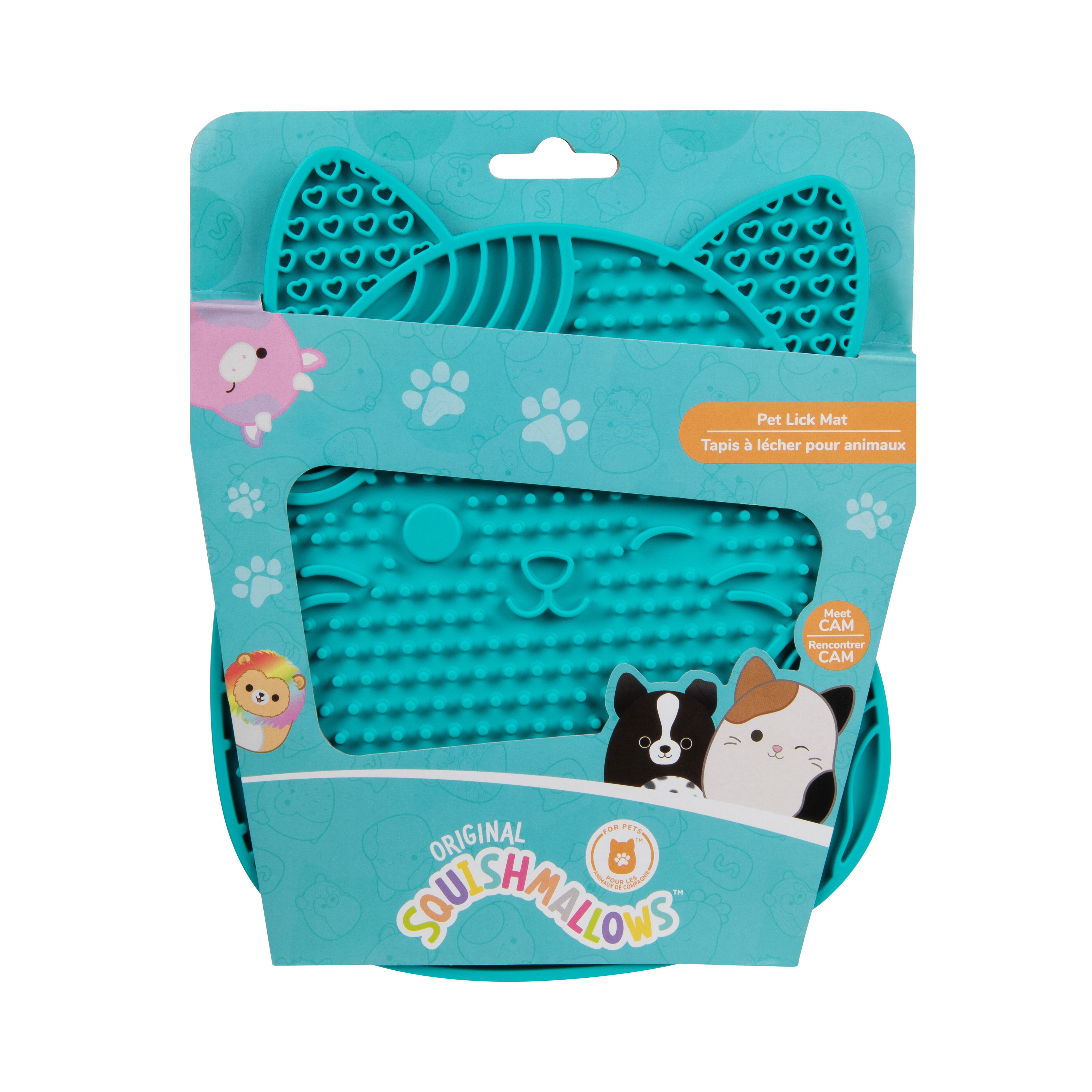 Squishmallows Original Cam the Cat Lick Mat - Official Jazwares