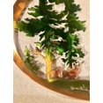 JPTSDBNWMT Colorful Whitetail Deer Outdoor Metal Wall Art Decor Pine