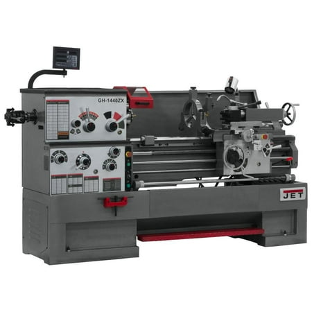 Jet Gear Head 14 X 40 Zx Lathe With Ne Dp700L Dro 2 Ax With TakAndcllt