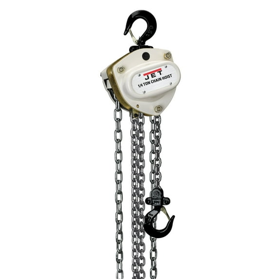 JPW Industries WC100230 L-100-250-30 0.25 Ton Hand Chain Hoist with 30 ft. Lift