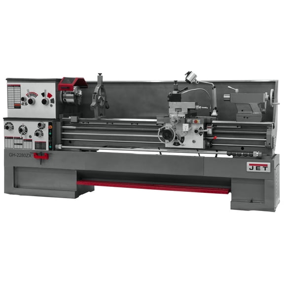 JPW Industries WC321970 GH-1880ZX 18 in. Swing 80 in. Large Spindle Bore Precision Lathe