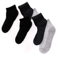 thumbnail image 1 of JQ Men's Ankle Socks 6-8 Pack Cotton Blend Breathable Thin Casual Everyday Socks Size 6-11, 1 of 7