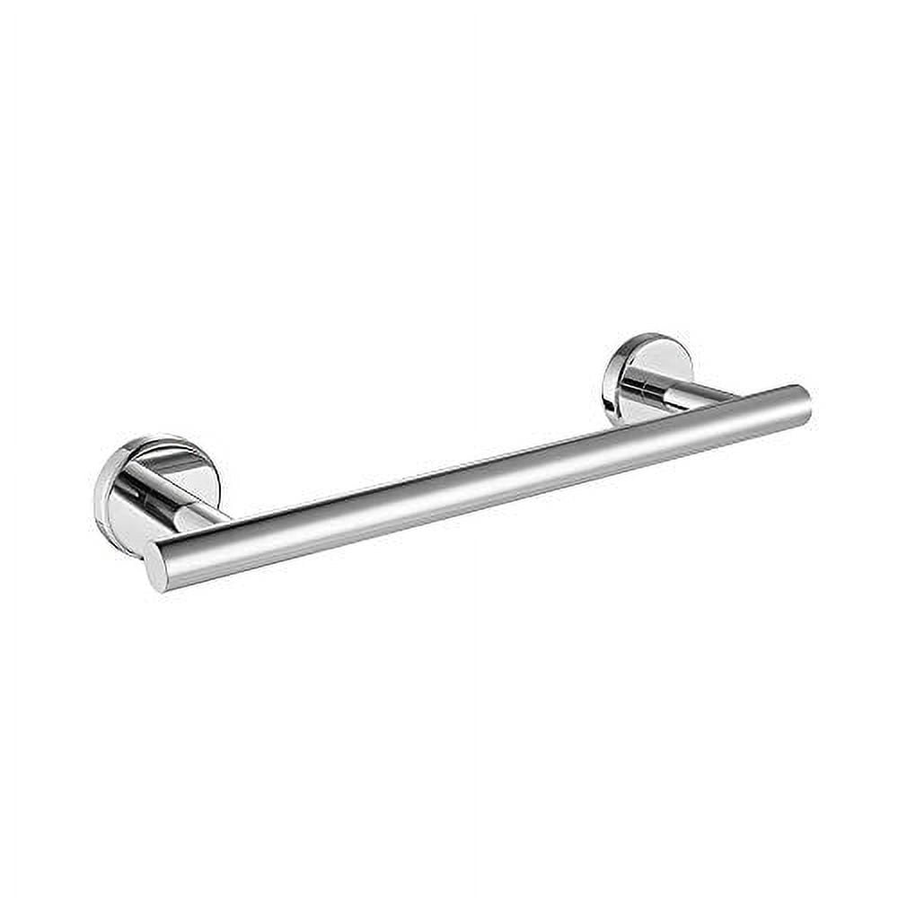 Chrome Stainless Steel Wall Mounted Towel Bar, 12 Inch
