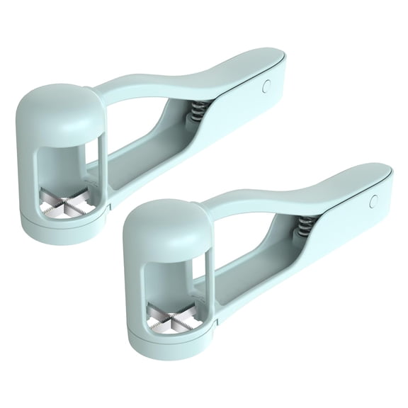 JQSTY Quick-Slice Grape Cutter - One-Hand Operation, 304 Stainless Steel Blade, Ideal for Baby Food & Family Fruit Prep