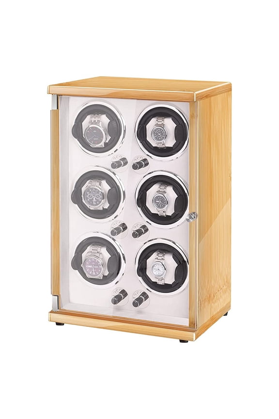 Automatic Watch Winders, LED Watch Winder Box with Quiet Motor for Automatic Watches