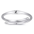thumbnail image 1 of JQUEEN Initial Ring Stackable Rings for Women Fasion A-Z Adjustable Rings, 1 of 5