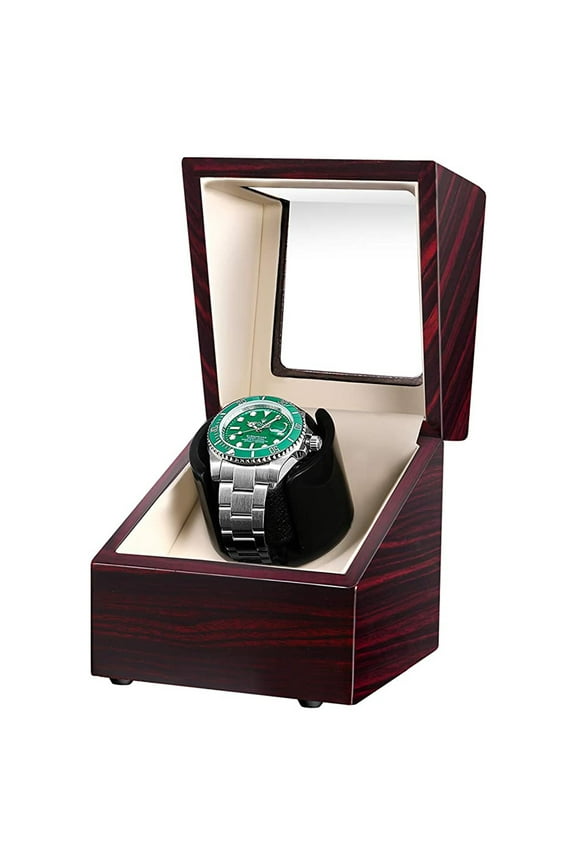 Watch Winder for Automatic Watches with Quiet Japanese Mabuchi Motor