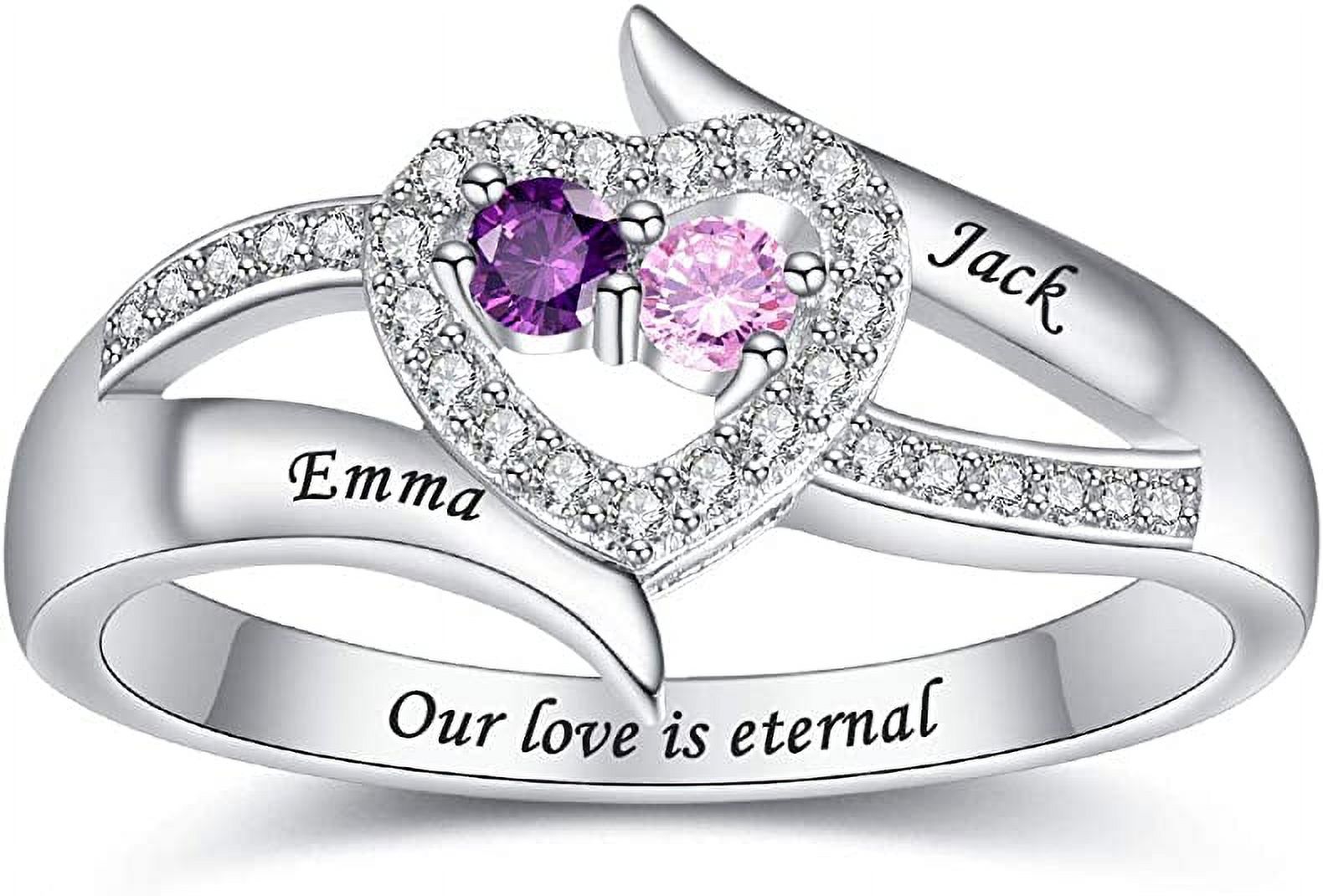 Personalized mothers rings walmart deals
