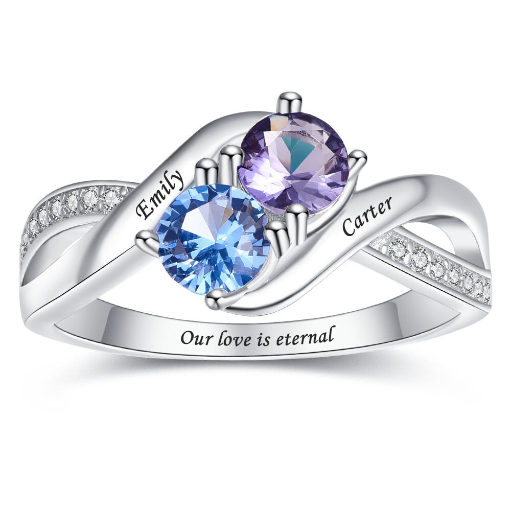 Miabella - 1/10 carat t.w. diamond sterling silver engagement ring |  Sterling silver engagement rings, Round diamond engagement rings, Walmart  wedding rings