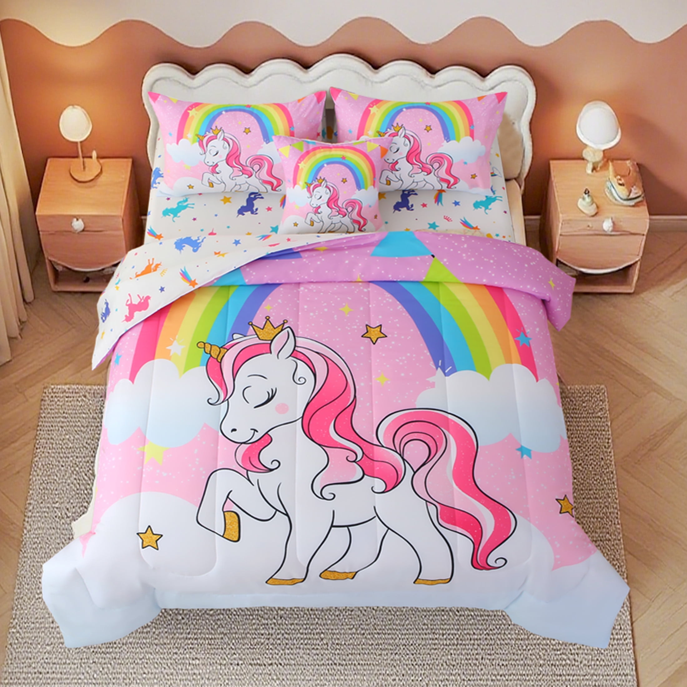 Pottery Barn Unicorn Sheet Set Full Unicorn Juvenile Bedding Sets