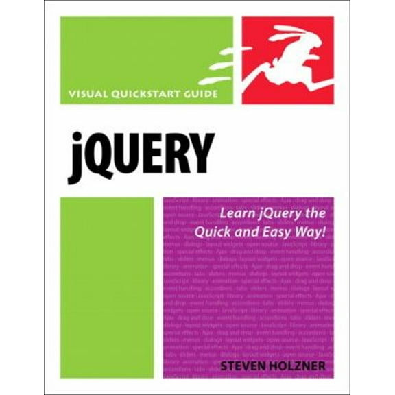 Pre-Owned Jquery: Visual QuickStart Guide (Paperback) 0321647491 9780321647498