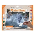 thumbnail image 1 of Royal & Langnickel Painting by numbers™ 13pc Three Tigers Painting Project, 1 of 2