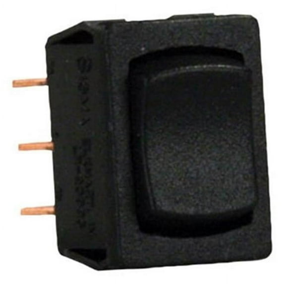 JR PRODUCTS 133315 Spdt Mini On-Off-On Switch Black
