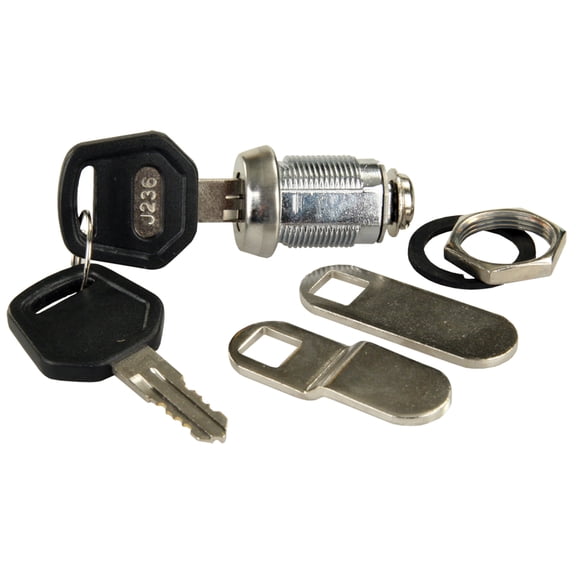 JR Products 00155 Compartment Door Key Lock - 5/8"