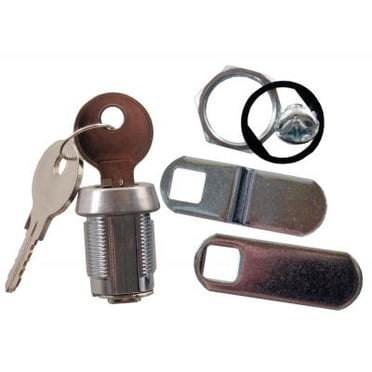 JR Products 00315 Keyed Cam Lock – 7/8" CH751 Compartment Door Lock For RV & Marine