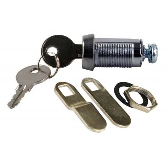 JR Products 00175 Compartment Door Key Lock - 1-1/8"