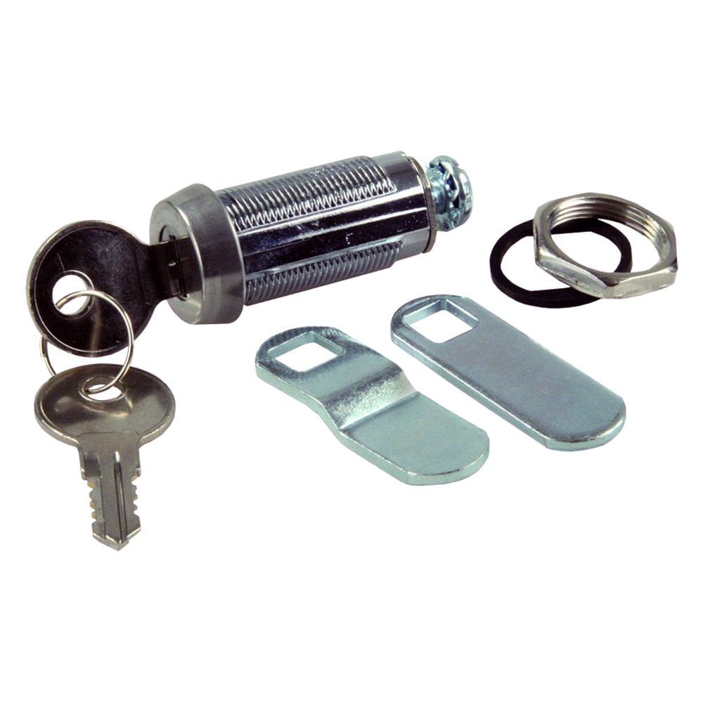 JR Products 00185 Compartment Door Key Lock - 1-3/8