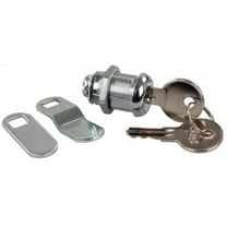 JR Products 00315 - 0.9"L Zinc Standard Key Cam Lock