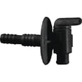 thumbnail image 1 of JR Products 04-62415 3/8"X1/2" Dual Barb Drain Cock Black, 1 of 4