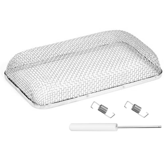 JR Products 06-30165 Mud Dauber Screen for Rectangular Furnace Vents - 4-1/8" x 7-1/2"