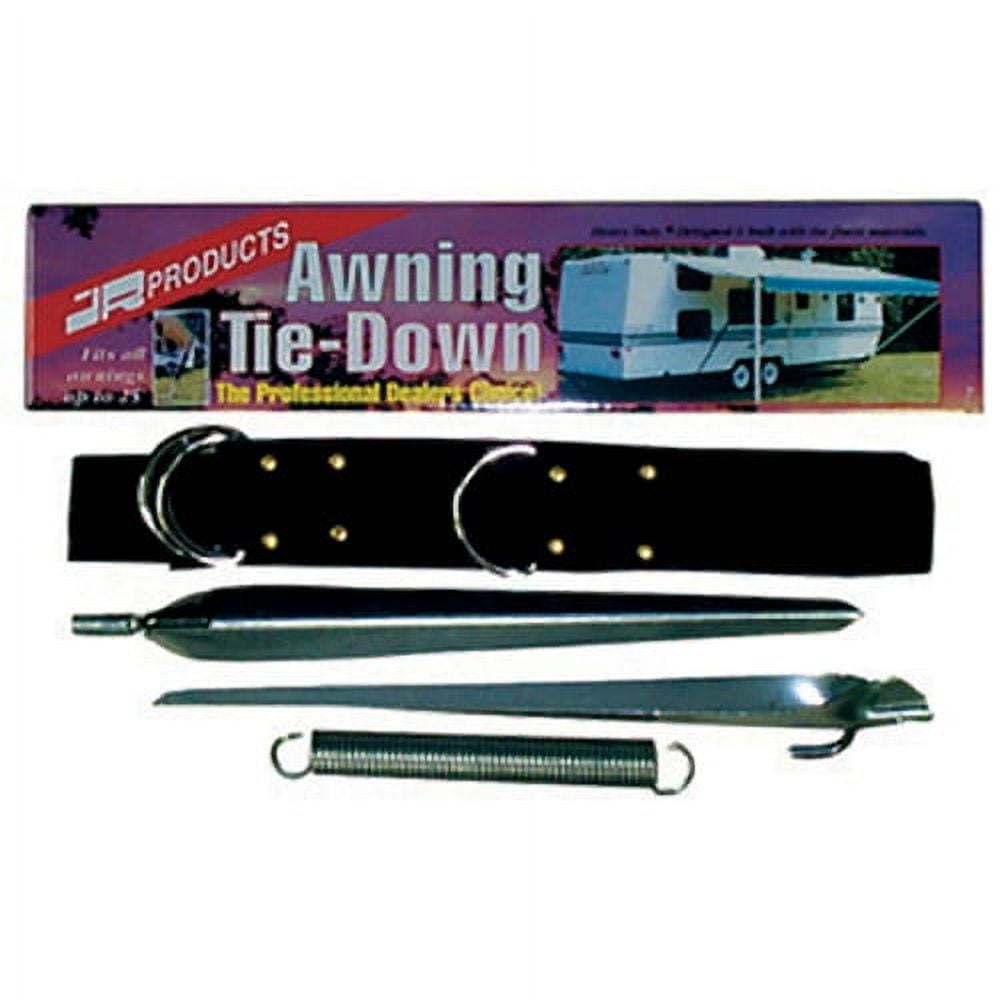 JR Products 1 lb Poly Webbing, Awning Tie Down Strap Kit RV Part