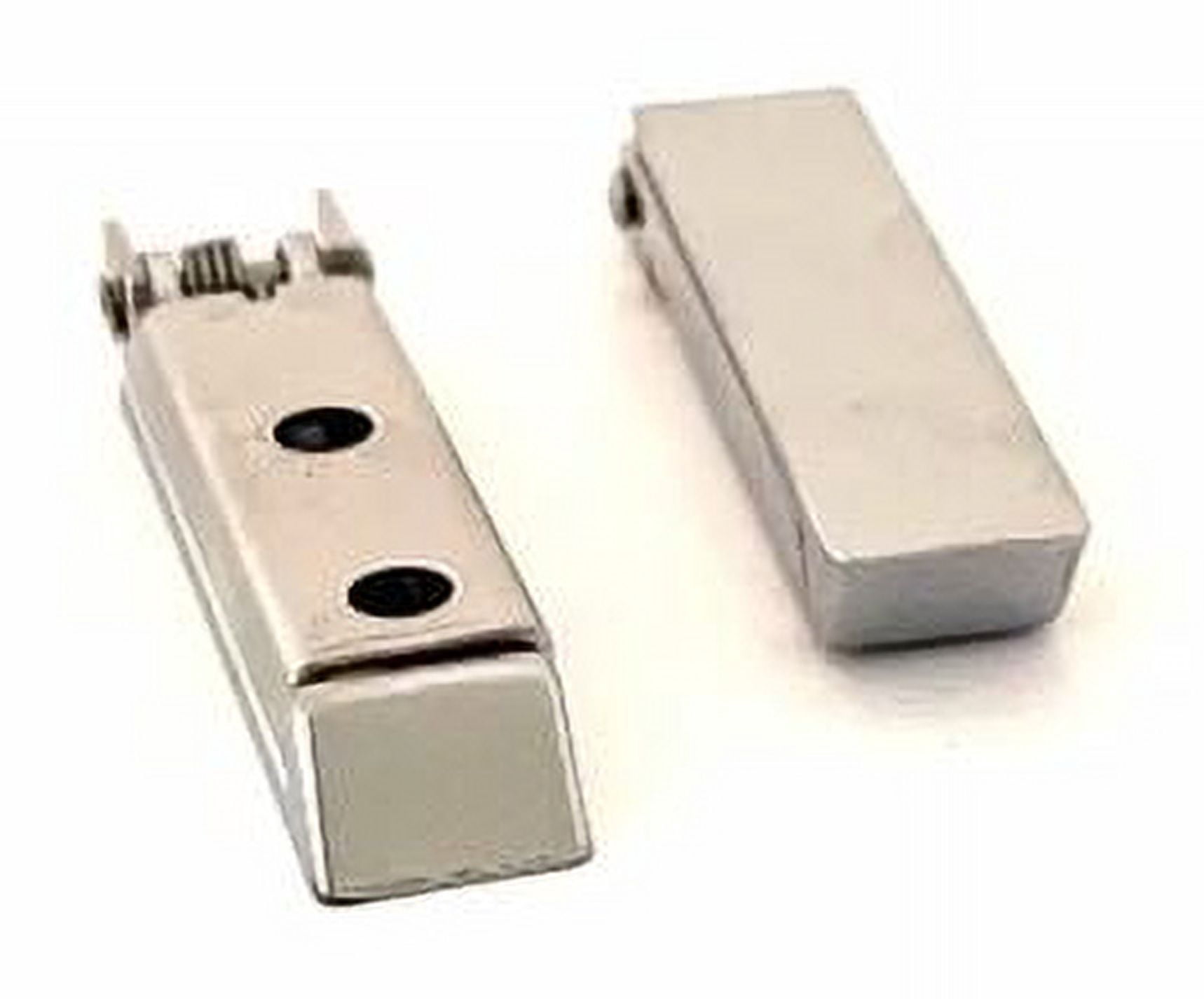 JR Products 10245 - Silver Stainless Steel Square Door Catches