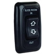 thumbnail image 1 of JR Products 12285 Slide-Out Switch with Bezel and Printed Text - Black, 1 of 2
