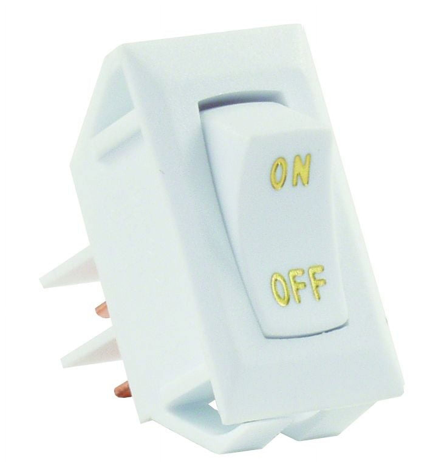 JR Products 12585 Labeled On/Off Switch - White - Walmart.com
