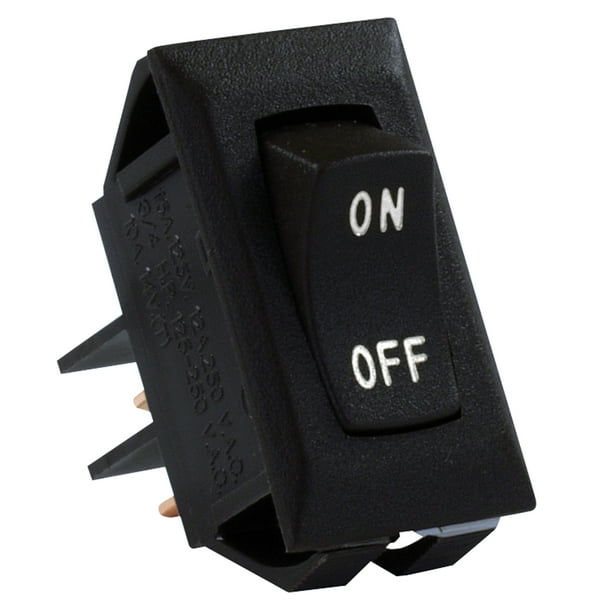 JR Products 12595 Labeled On/Off Switch - Black - Walmart Business Supplies