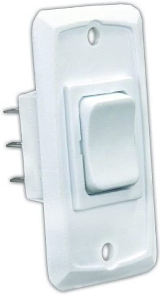 JR Produkte DPDT Mini-Schalter Schwarz – 16A 125VAC, Für Elektronik & Modellbau