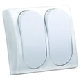 thumbnail image 1 of JR Products 13585 Modular On/Off Switch - Double, 1 of 2