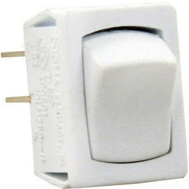 JR Products 13645 White SPST Mini On/Off Switch - Walmart.com