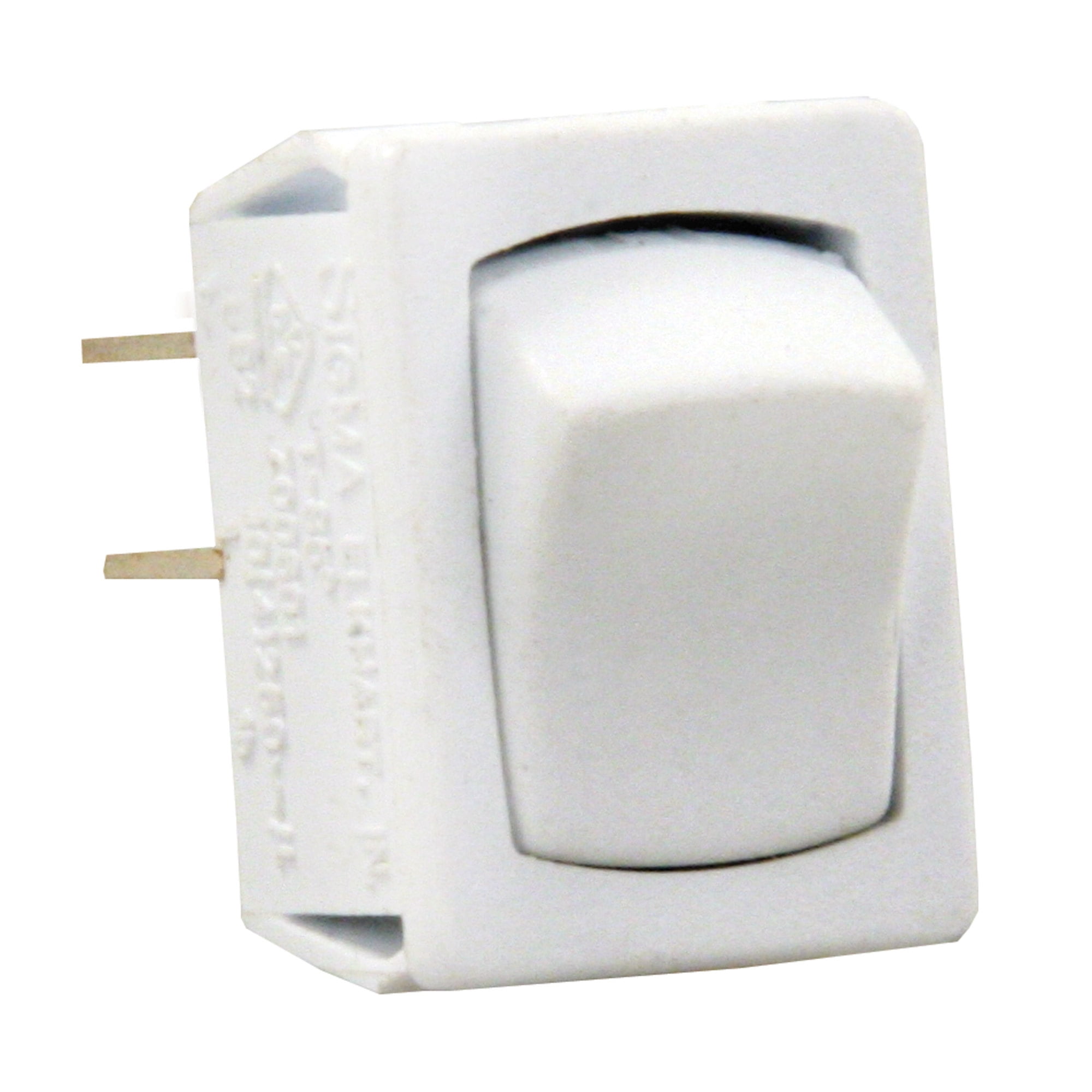 JR Products Mini On/Off Switches - White/White, 1 Pack - Walmart.com