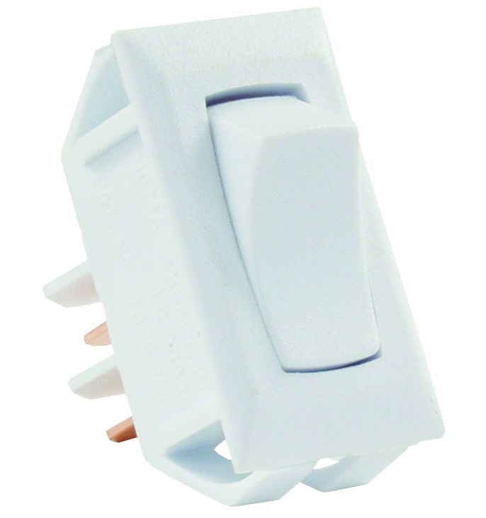 JR Products 13665 Momentary-On/Off Switch - White - Walmart.com