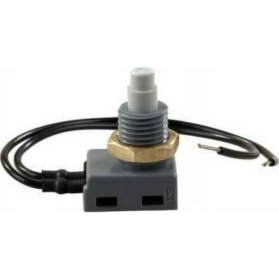 JR Products 13985 12V RV Push Button On/Off Switch