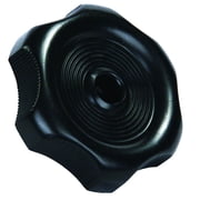 JR Products 20365 - 1/2 Plastic Black Round Shaft Knob for Hinged Windows